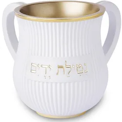 נטלת פולימר לבן זהב